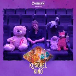 Kuschelkino Cineplex Kino für Kinder Titel